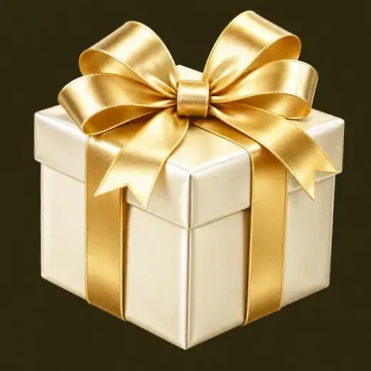 Ribbon gift box — Slotsgem