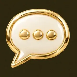 Chat bubble icon — Slotsgem