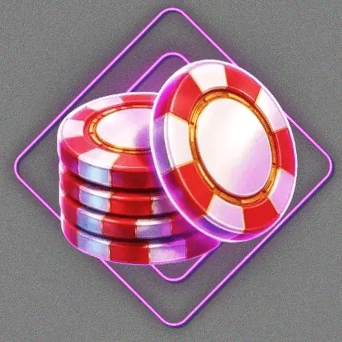 Poker table with cards