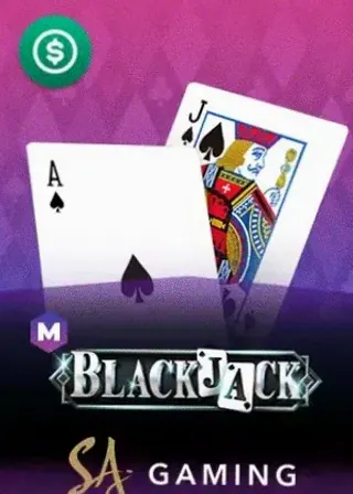 M Blackjack live game cover