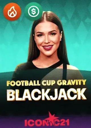 Football Cup Gravity Blackjack live game cover