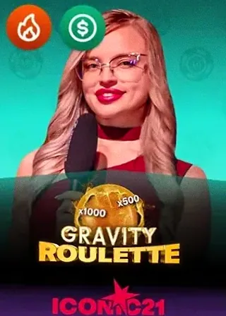 Gravity Roulette live game cover