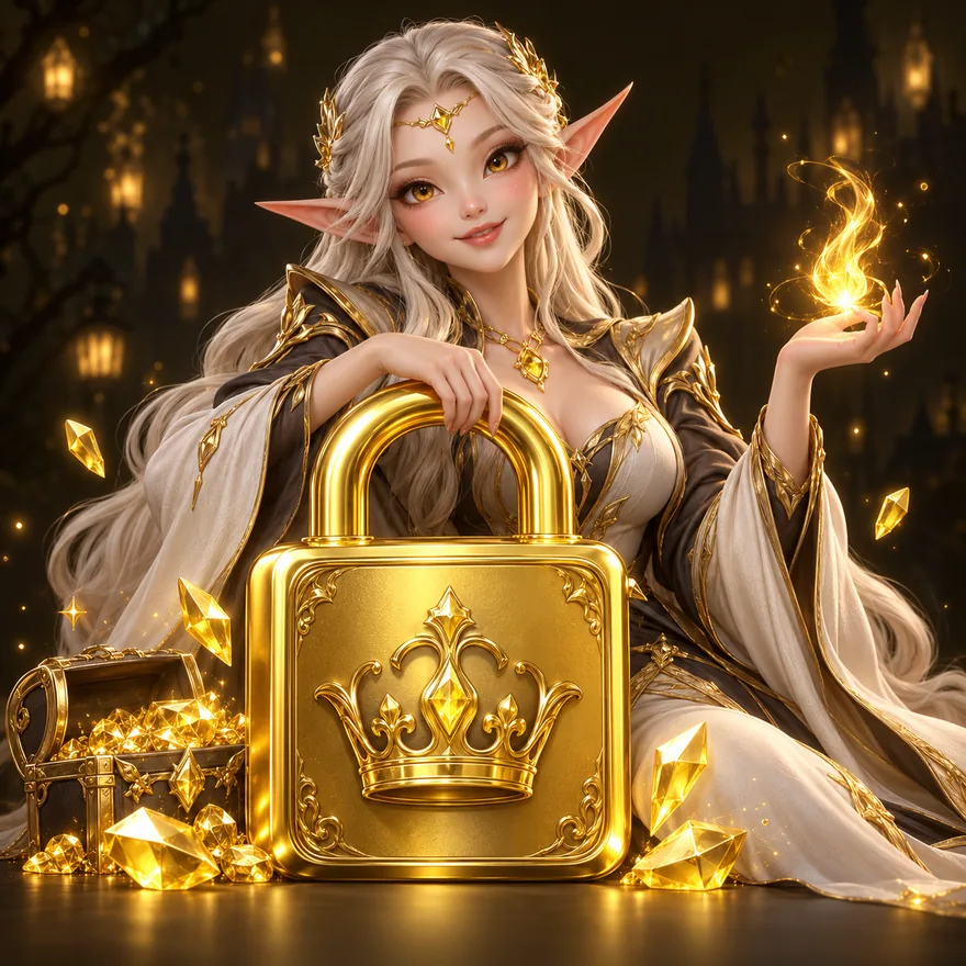 Royal padlock — Slotsgem
